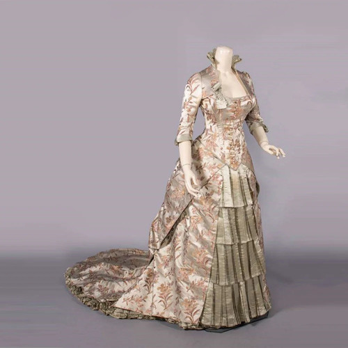 1880s queen dress rococo - 1880s,