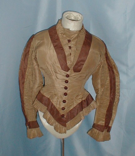 Rich antique dress bodice - dress,